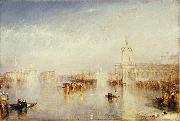 Joseph Mallord William Turner The Dogano, San Giorgio, Citella, from the Steps of the Europa oil